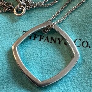 Tiffany & Co. 925 Sterling Silver Frank Gehry Torque Necklace